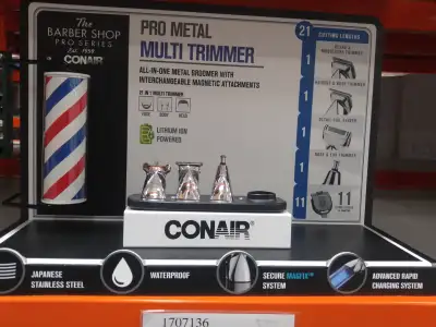 Conair Super-X Metal Series Lithium-Ion Cordless Multi Trimmer, View more