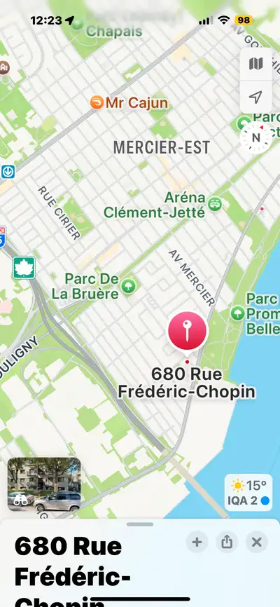 4 1/2 à louer, Tetreaultville, Rénové