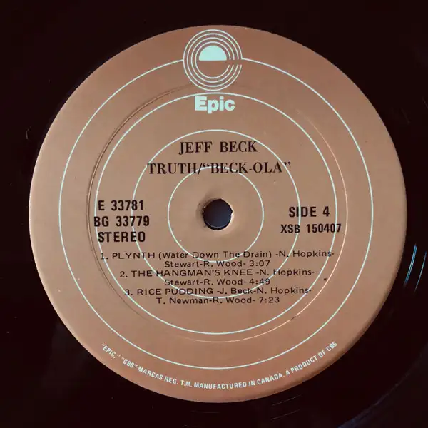 Jeff Beck  --  Truth / Beck-ola (2LP.)  ** DISQUE VINYLE/ VINYL in CDs, DVDs & Blu-ray in City of Montréal - Image 4