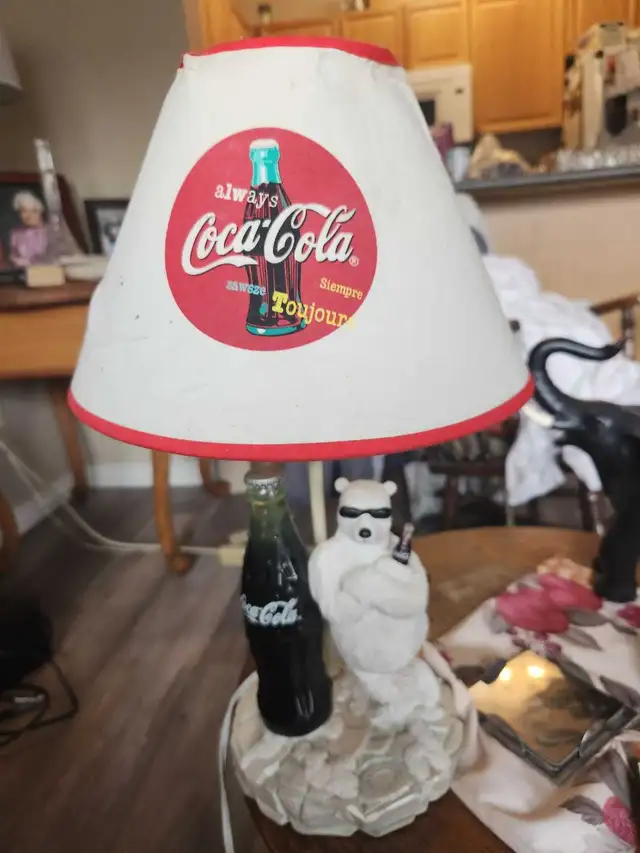 Coca-Cola Lamp in Indoor Lighting & Fans in Edmonton - Image 2