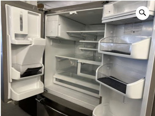 Réfrigérateur gris 3 portes à 2 battants FRIGIDAIRE dans Réfrigérateurs  à Laurentides - Image 2