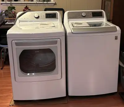 LG Washer & Dryer set, View more