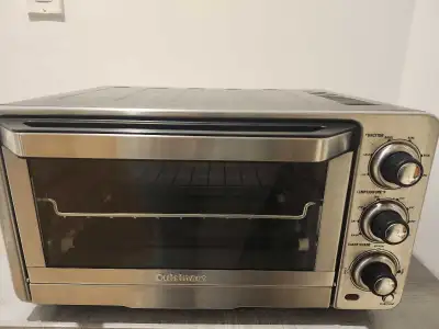 Cuisinart TOB-40 Custom Classic Toaster Oven Broiler, Black, View more