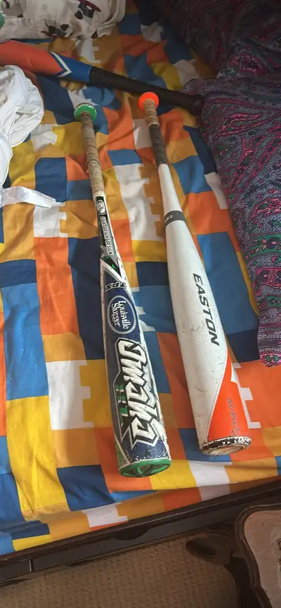 Baseball bats $30 each, View more