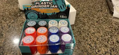 Plastic grinder jar and storage, View more