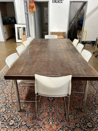 Board Room Table + Chairs