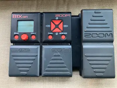 Zoom B1Xon Bass Multi-Effects Pedal, View more