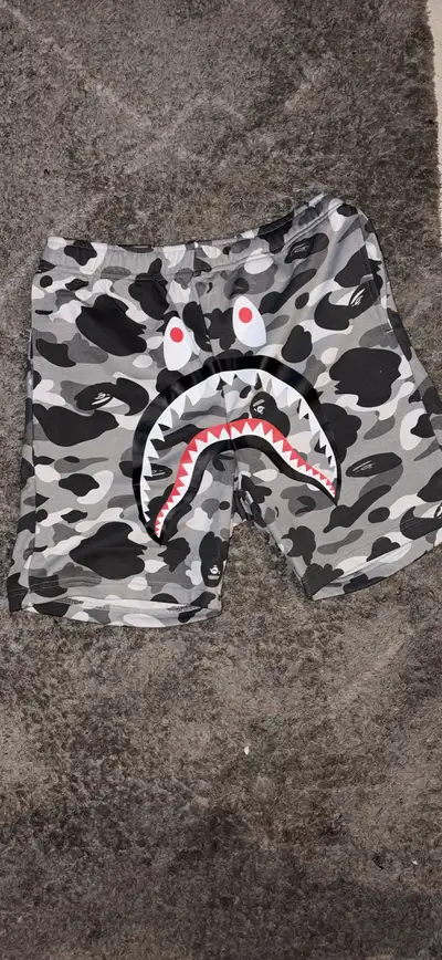 bape shark camo shorts , View more