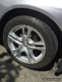 Kumho R16 tires and rims. ($600, 4 tires only $400, no rims.)