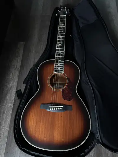 PRS SE Parlor P20E Acoustic Guitar Tobacco Sunburst w/Bag, View more