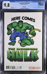 Incredible Hulk 709 CGC 9.8 2017 Jack Kirby 1965 T-Shirt Variant