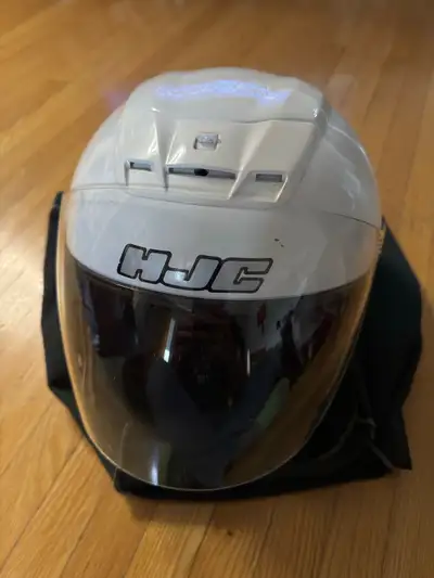 Motorcycle helmets for sale HJC Size XS and fits well for ladies or youths Good for E-scooters Visor...
