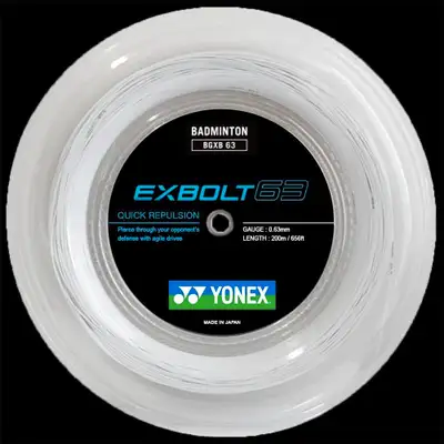 YONEX Badminton string reel (Bg65 bg65ti bg80 Exbolt 63 more), View more