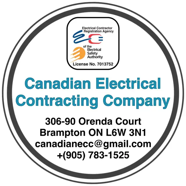 Master Electrician for Brampton & Mississauga call 905 783 1525
