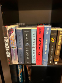 Teen books: Hunger Games Trilogy, Victoria Aveyard, Prisoner B-3