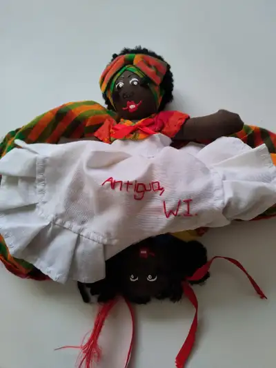 Caribbean Topsy Turvy Reversible Rag doll 9", View more
