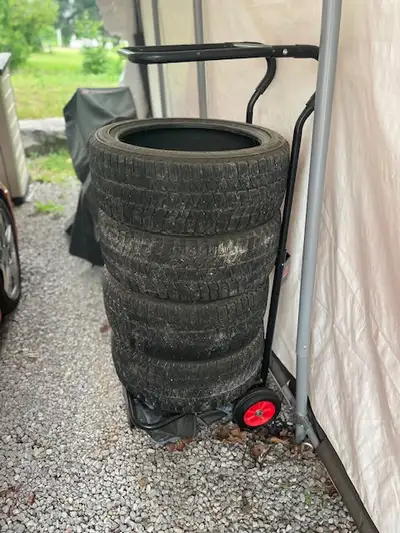 Selling a complete set of 4 used Bridgestone Blizzak WS90 premium winter tires.These are great if yo...