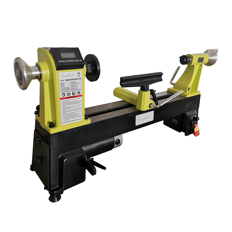 FORESTWEST 12"x18" 3/4HP 3-Step Variable Speed Wood Lathe for sale  