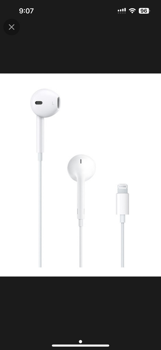 APPLE WIRED HEADPHONES  in Cell Phone Accessories in St. Catharines - Image 3