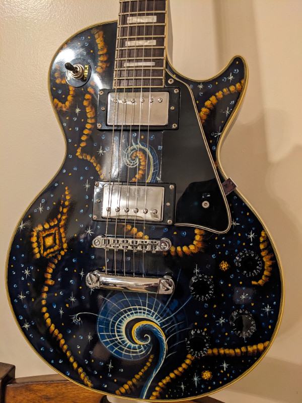 ROXY - Les Paul  - Artist Painted in Guitars in St. Catharines