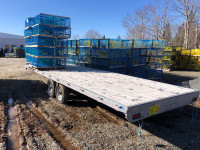 2022 24 ft galvanized pot trailer 16k new $10995 firm 
