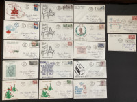 1967 - First Day of Issue Canadian postage stamp envelopes