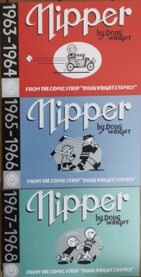Doug Wright's Nipper Cartoon - 3 Volumes - REDUCED