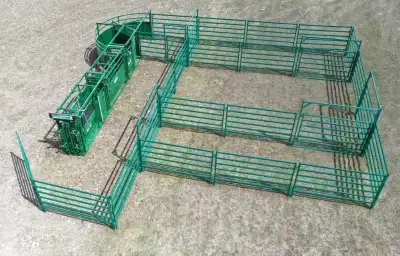 CATTLE/SHEEP/GOAT HANDLING & PENNING EQUIPMENT - 50% FUNDING!, View more