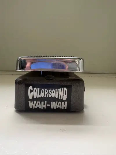 1970’s Coloursound Wah Wah Pedal Works great.