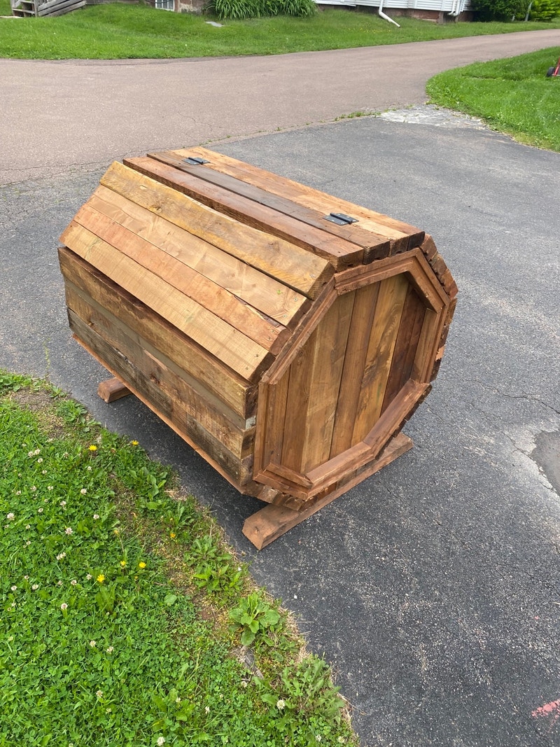 Pressure treated garbage box Outdoor Tools & Storage Truro Kijiji