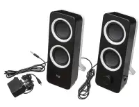Logitech Z200 PC Speakers, Stereo Sound, 10 Watts Peak Power