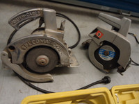 Corded Speedmatic-75 circular saw, tile cutting saw, power tools