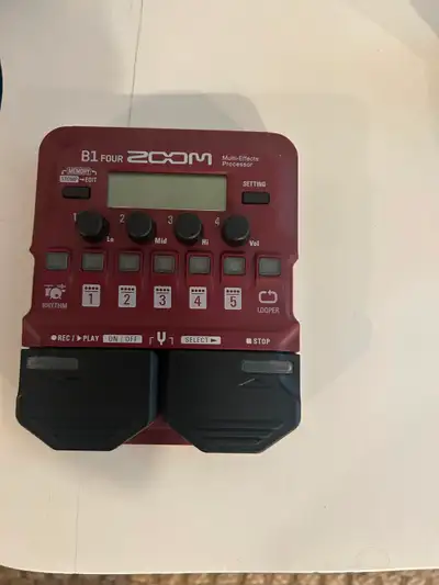 Zoom multi effects pedal, View more