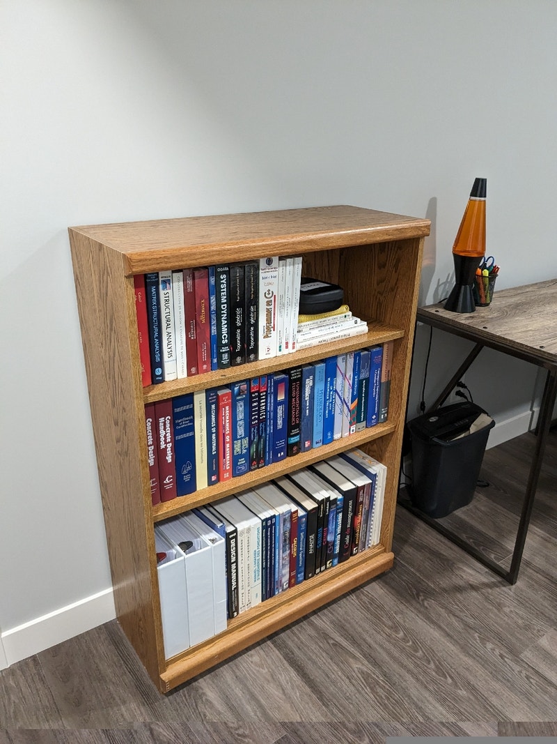 Solid Wood Matching Bookshelves Bookcases & Shelving Units Calgary