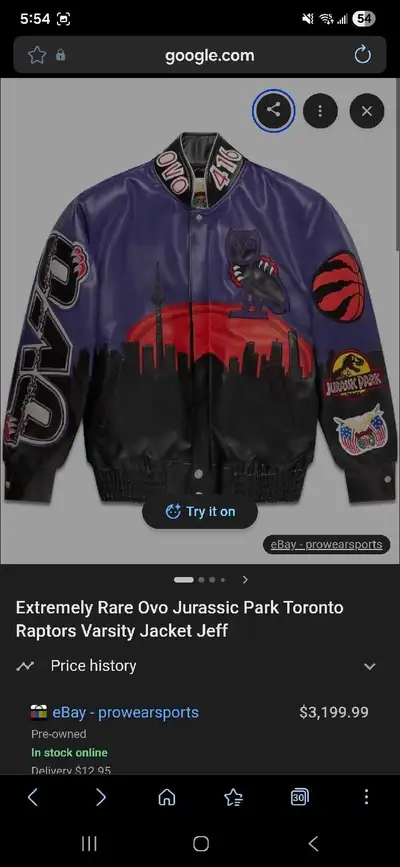 ovo raptors jurassic Park jackets , View more