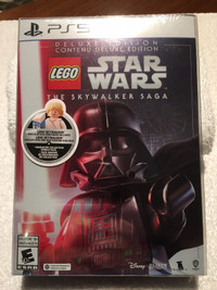 Lego Star Wars SKYWALKER SAGA DELUXE Ed. w/ 30625: PS5 (NEW)