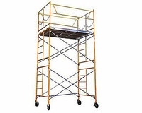 Scafold with wheels or jacks & platforms for rent