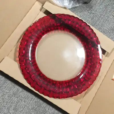 Nachtmann crystal Christmas plate, View more