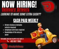 Delivery Drivers Needed