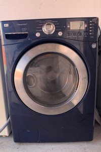 LG dark blue washer work condition delivery available 