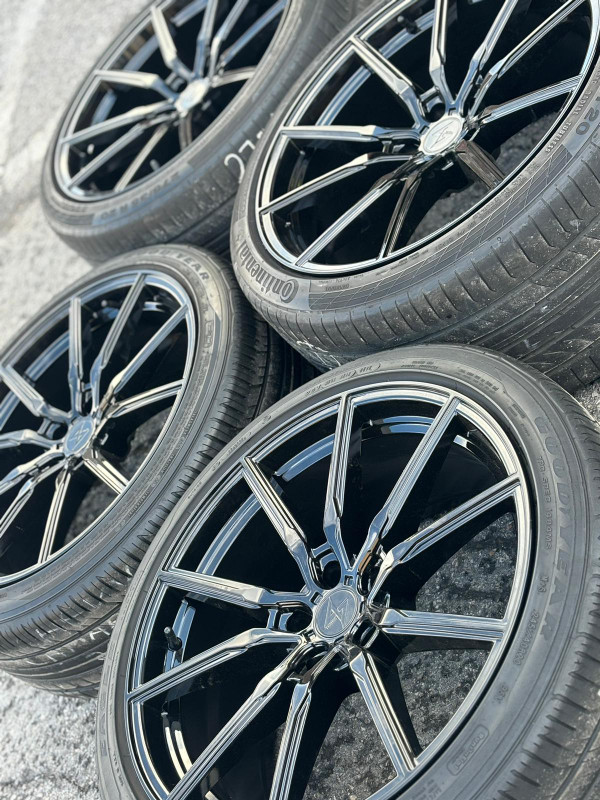 NEW 20”Sentali SS1(5x114)+used 245/40/R20 & 285/35/R20- MUSTANG in Tires & Rims in Oakville / Halton Region