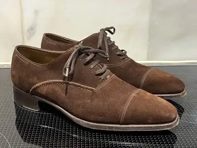 John Lobb Classic Brown Suede shoes-8.5 US, View more