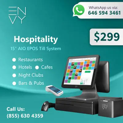 New 15” Touch POS – Ideal for Hospitality & Retail | Free Delive, View more