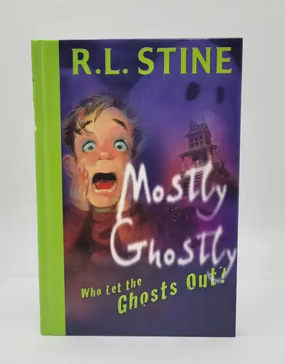 Vintage R.L. Stine Mostly Ghostly Who Let the Ghosts Out? Book, View more