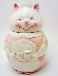 Pig Maid Cookie Jar