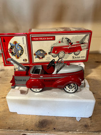 OBO Snap On Tow Truck Bank 1/6 scale of pedal car