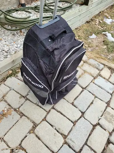 Sherwood Wheeled Backpack Hockey Bag, 26 inch, View more
