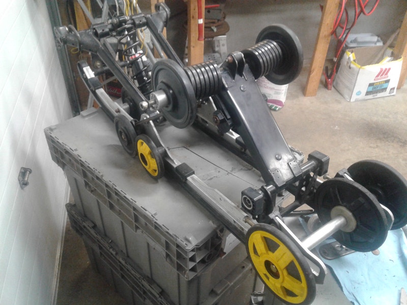 Skidoo 120" complete rear suspension Snowmobiles Parts, Trailers