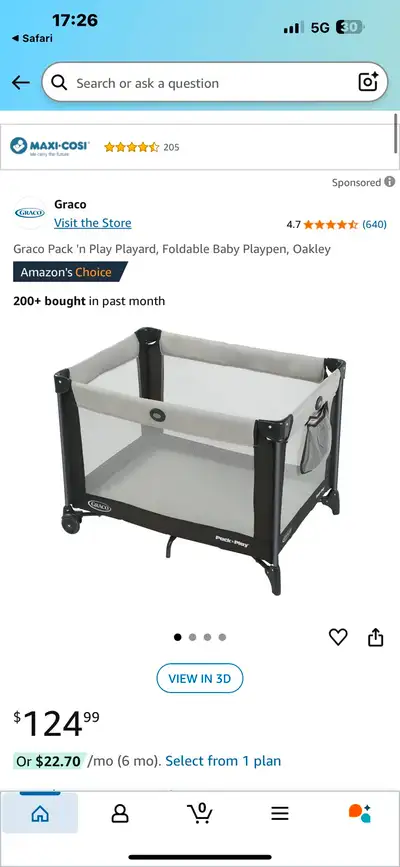 Graco playpen, View more