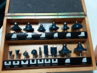 Router's bits and accessories / mèches et accessoires pour toupi